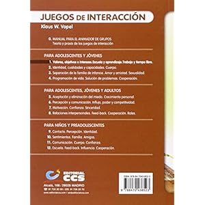 Juegos de Interaccion: Para Adolescentes y Jovenes