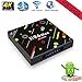 Produktbild GEZICHTA H96 Max Android 7.1 TV Box mit 4 GB RAM / 64 GB Amlogic 64 Bit CPU, 4K Ultra HD Mini PC, Smart Set Top Box Dual Wifi LAN 1000M Bluetooth 4.1,EU Plug [Neues Modell]
