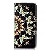 Produktbild Chreey Samsung Galaxy S9 Hülle, Leder Handyhülle Flip Case Bunt Muster Handy Schutzhülle mit Brieftasche Kartenfach Magnetverschluss [Gold Schmetterling]