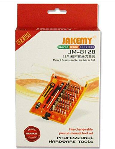 MoonLi 45 in 1 Multifunktions Schraubendreher Set Hardware Magnetische Schraubendreher Satz Reparatur Werkzeuge für Handy PC Multi Werkzeug Macbook Elektronik (45 in 1) - 7