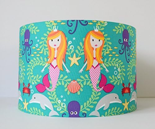 Mermaid Drum Lampshade