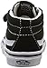 Vans T Sk8-mid Reissue V, Unisex Babies' Walking Baby Shoes, Black (black/true White), 9 Child UK (26 EU)
