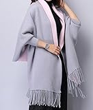 Dieser Schal ist die Elegante Alternative zu Ihrer Jacke / T-Shirt / Mantel / Strickweste / Pullunder / Strickmantel etc