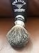 Premium Handmade Badger Hair Shaving Brush - Crafted to Give you the Best Shave of your Life.