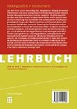 Image de Bildungspolitik In Deutschland: Eine Einführung (German Edition)