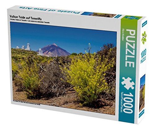 Preisvergleich Produktbild Vulkan Teide auf Teneriffa 1000 Teile Puzzle quer
