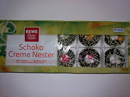 Preisvergleich Produktbild Rewe Beste Wahl - Schoko Creme Nester 150g