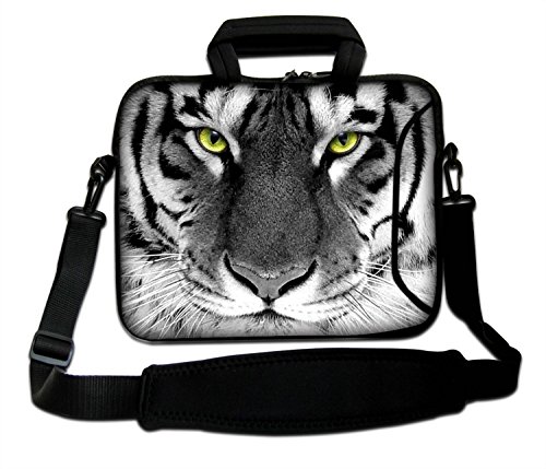 Luxburg Schultertasche Notebooktasche Laptoptasche Tasche mit Tragegurt aus Neopren Plus Free Mouspad! Für Apple, Acer, Asus, Chromebook, Dell, HP, Lenovo, Samsung, Sony etc Laptop 12,1 Zoll - 2