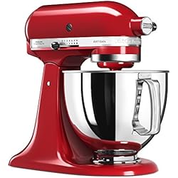 Kitchenaid 5KSM125EER Artisan Robot pâtissier Rouge Empire 4.8 L 300 W