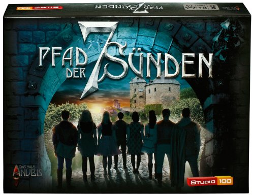 Preisvergleich Produktbild Studio 100 - MEHADE000210 Das Haus Anubis : Brettspiel Pfad der sieben Sünden