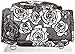 Ju-Ju-Be B.F.F. Messenger Diaper Bag (Charcoal Roses)
