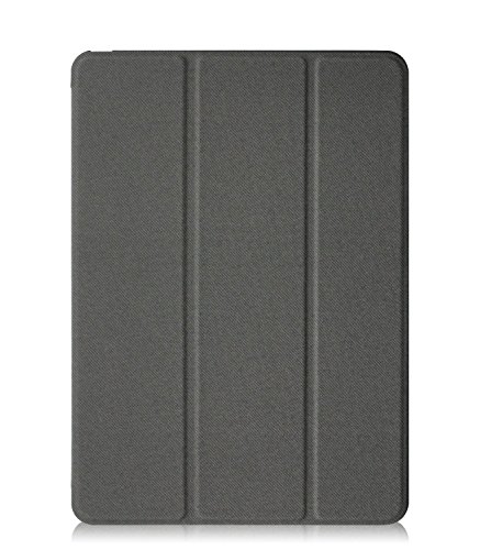 KHOMO iPad Pro 9.7 Zoll Hülle Case Graues Gehäuse mit Doppelten Schutz Ultra Dünn und Leicht, Smart Cover Schutzhülle fur das Neue Apple iPad Pro 9.7 – Italic Grey - 3