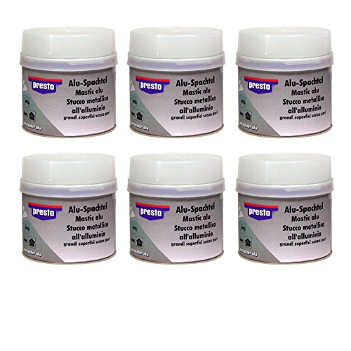 Preisvergleich Produktbild PRESTO 6x 1kg Alu-Spachtel