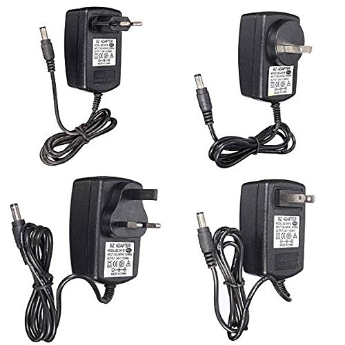 ELEGIANT DC 24V 1A AC EU Adapter Konverter Ladegerät Netzteil Charger Power Supply Stromversorgung for LED Streifen Strip Light CCTV 2.1mm x 5.5mm