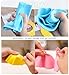 Gaorui Baby Kids Children Shampoo Bath Bathing Shower Cap Hat Wash Hair Shield Hat-Blue