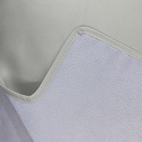 Hermitshell staub und wasserdicht beständige Abdeckung seidig glatte antistatisch mit weichem Samtfutter Schutz hülle Etui für Apple iMac Monitor und Tastatur Farbe: Grau Größe: 21.5″ - 4