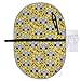 Produktbild Urine pad Portable Diaper Changing Mat,80S Boombox Yellow Mustard 80S Print 80S 80S Memphis Inspired Rad Mattress Sheet Protector Pee Pads Urine Mat for Baby