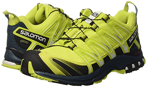 Salomon Herren Xa Pro 3d Gtx Traillaufschuhe, Gelb (Lime Punch./Black/Reflecting Pond), 46 EU - 5