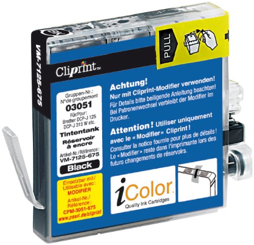 iColor ColorPack für Brother (ersetzt LC980/LC1100), BK/C/M/Y - 5