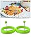 Produktbild Interesting® 2ST Silikon Omelette Pancake Poach Mould Ring Spiegelei Shaper Küche-Werkzeug