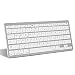 Produktbild OMOTON Wireless Deutsche Bluetooth Tastatur / Keyboard (ultraschlanke) für Apple iPad Air, iPad Pro, iPad Mini, iPhone 6/6S, iPhone 6 plus und andere IOS Gerät