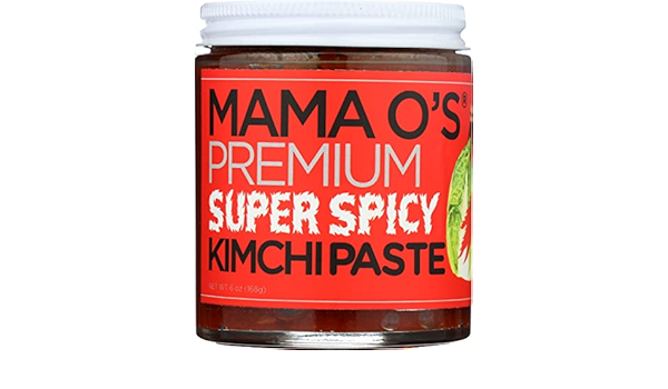 Mama O S Kimchi Paste Super Spicy 170 Ml Amazon De Lebensmittel Getranke