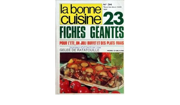Amazonfr Bonne Cuisine La No 34 Du 01061980 23 - 