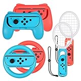 【Interruptor Nintendo Joy-Con empuñadura Confort】Se usa para la izquierda y derecha Nintendo Switch Joy-Con. La instalación rápida y rápida y la remoción fácil le ofrecen la máxima comodidad.