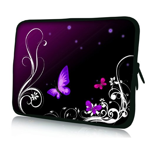 Pedea Design Tablet PC Tasche 10,1 Zoll (25,6 cm) neopren purple butterfly