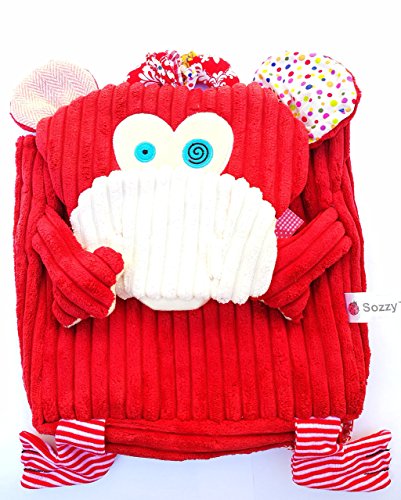 Preisvergleich Produktbild Kinderrucksack Affe Orang Utan GUBBIES Ausflug, Picknick Tasche