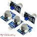Produktbild AZDelivery  5 x MQ-2 Gas Sensor Rauch Sensor Luftqualität Modul für Arduino