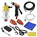 Produktbild Wilktop 12V/230V 80W Autowaschpistole Hochdruckreiniger Autopflege Waschmaschine, Multicolor