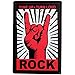Produktbild Retro Blechschild Tune up Turn Loud Rock Metallschild Shabby Chic Hausbar