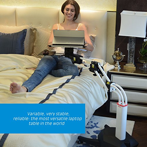 HAVIT Multifunktionale 360° Verstellbare Laptop Computer Notebook Schreibtisch, beweglicher Notebook-Tisch für Bett und Sofa (KSR-01) - 3