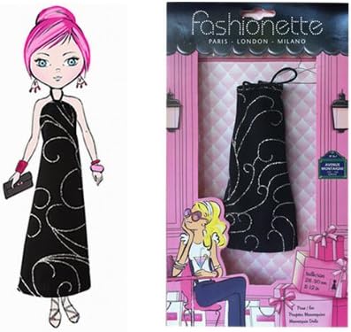 Fashionette - Look "Hortense" - Gala dress for 10.5 inch dolls : Bratz, Bratzillaz, Moxie Girlz...