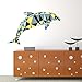 Produktbild V & C Designs Ltd (TM) Abstrakt Dolphin V3 Bunt Große Statement Wandtattoo Wandbild Vinyl Aufkleber