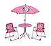 Disney Minnie Outdoor Patio Set (Pink)