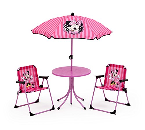 Disney Minnie Outdoor Patio Set (Pink)