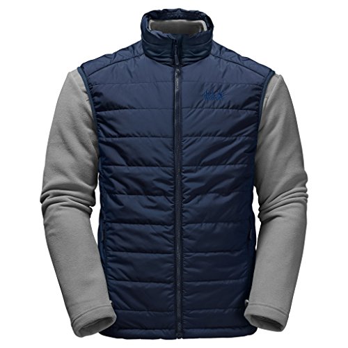 Jack Wolfskin Jacke Glen Dale Jacke+Weste Herren night blue-alloy (1202821-1010), L, blau Jack Wolfskin Jacke Glen Dale Jacke+Weste Herren night blue-alloy (1202821-1010), L, blau