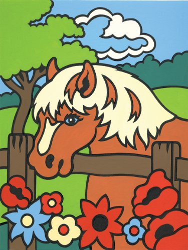 Mini Malen nach Zahlen Kit - Pony
