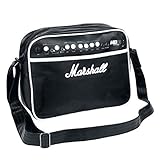 Color negro Grupo Erik Editores Marchall Amp Bolso Bandolera, 40 cm, Negro