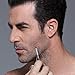 Chooling Facial Hair Scissors (Made of Forged & Polished Stainless Steel) - Safety Hair Scissors for Eyebrows, Eyelashes, Nose hair, Ear hair, moustache and beard