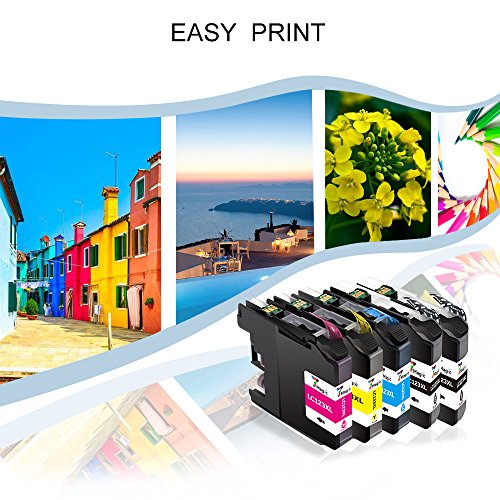 7Magic Cartucho de tinta reemplazo Brother LC123 LC 123 XL de Alta Capacidad 2 Negro 1 Cian 1 Magenta 1 Amarillo de Alta Capacidad Compatible con Brotehr MFC-J4510DW MFC-J6920DW MFC-J6520DW MFC-J470DW MFC-J870DW DCP-J132W Impresora reviews 7Magic Cartucho de tinta reemplazo Brother LC123 LC 123 XL de Alta Capacidad 2 Negro 1 Cian 1 Magenta 1 Amarillo de Alta Capacidad Compatible con Brotehr MFC-J4510DW MFC-J6920DW MFC-J6520DW MFC-J470DW MFC-J870DW DCP-J132W Impresora