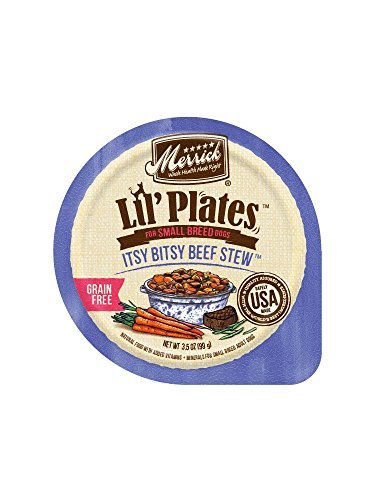 Merrick Lil'Plates Grain Free Itsy Bitsy Beef Stew (12 Pack), 3.5 oz by Merrick