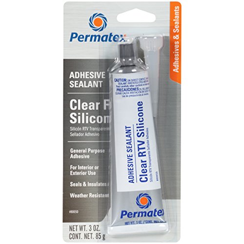 Permatex 80050 Clear RTV Silicone Adhesive Sealant, 3 oz RS.940 (70.00% Off) - Amazon Permatex 80050 Clear RTV Silicone Adhesive Sealant, 3 oz RS.940 (70.00% Off) - Amazon