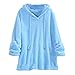 Produktbild ABsoar Sweatshirt Damen Winter Pullover Frauen Jacke Plüsch mit Kapuze Normallack Lange Hülsen Sweatshirt Oberseiten Bluse