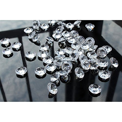 2000pcs 4.5 mm Scatter Table Cristaux Acrylique Confettis strass Festival Diamant Mariage
