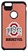 Produktbild NCAA Ohio State Buckeyes Classic football Pebble Grain Schutzhülle Feel iPhone 6 Plus, One size, Braun