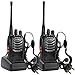 Produktbild Funkgerät ,Walkie-talkie UHF 400-470MHZ 2-Wege-Radio 16CH 5W Long Range Tranceiver Funksprechgerät Dual band Zweiwege ( 2PCS ,Schwarz)