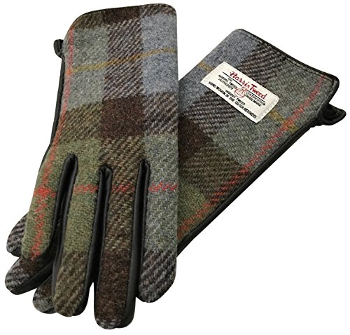 Preisvergleich Produktbild Unisex-Handschuhe, weiches Echtleder, gefüttert, Schwarz